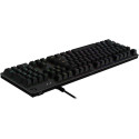"Logitech G513 Carbon Lightsync RGB Mechanical Gaming Keyboard GX Brown Carbon DEU Central"