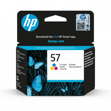 "HP 57 original Ink cartridge C6657AE UUS tri-colour high capacity 17ml 500 pages 1-pack"