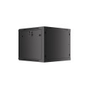 Lanberg riputatav seinakapp 19" 9U 600X600 must V2
