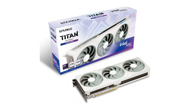 Sparkle Arc B580 Titan Luna OC 12GB GDDR6 graafikakaart (SB580TW-12GOC)