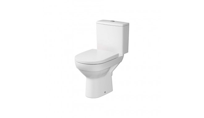 Cersanit City 67 cm white compact toilet set (K35-035)