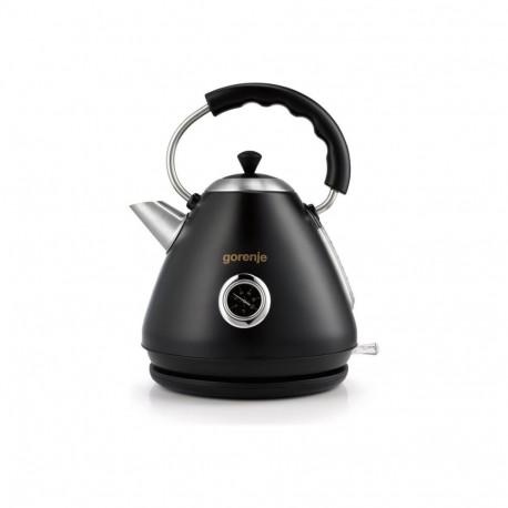 Gorenje | Kettle | K17CLBK | Electric | 2200 W | 1.7 L | Plastic and metal | 360° rotational base | 