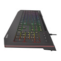 Genesis | LITH 400 | Black | Gaming keyboard | Wired | RGB LED light | US