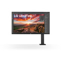 LCD Monitor|LG|31.5"|Panel IPS|3840x2160|16:9|60Hz|5 ms|Speakers|Swivel|Pivot|Height adjustable|Tilt