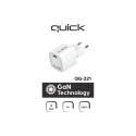Laadija Quick QG-321 GaN USB-C 30W