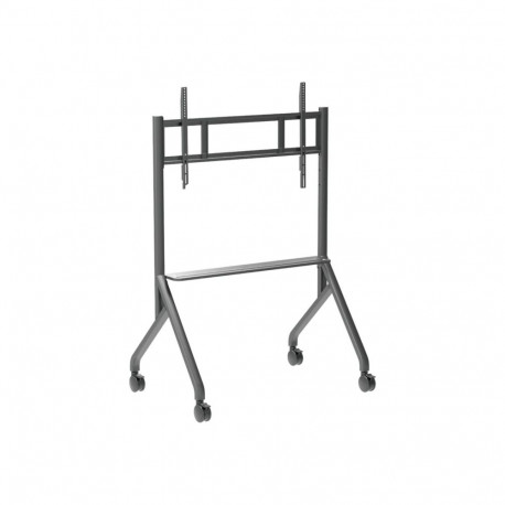 TECHLY Multifunction Mobile Floor Stand for 55inch-86inch LCD/LED/Plasma TVs Black