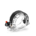 Rockbros Rockbros 34210028002 Q-shaped bicycle bell - transparent