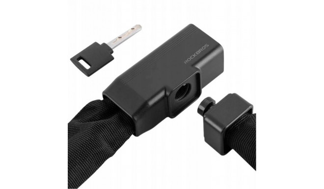 Rockbros Rockbros 32430708001 bicycle lock with key 0.97 m - black