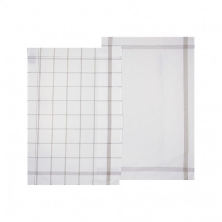 KITCHEN TOWEL GREY 45X70 (2PCS)