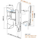 Vogels Base 25 S TURN TV Wall Mount 200x200