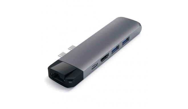 Satechi Type-C Pro Hub 4K HDMI Ethernetiga kosmosehall