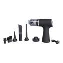 Car vacuum cleaner cordless with set of tips 4000pa 1500 mAh black