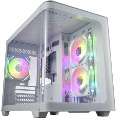 Fortron FSP S380-WA, Tower Case (white, Tempered Glass x 2)