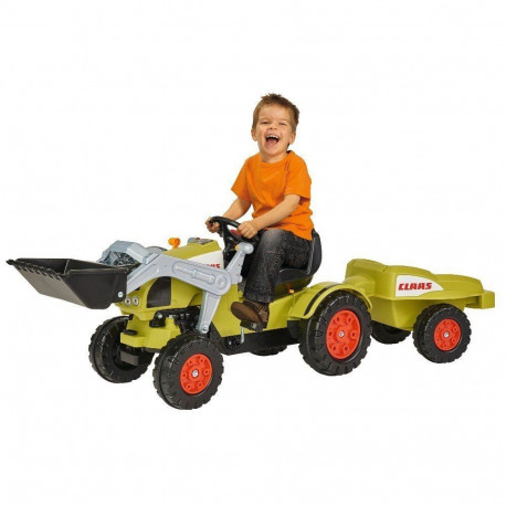 CLAAS traktor Celtis haagisega, heleroheline