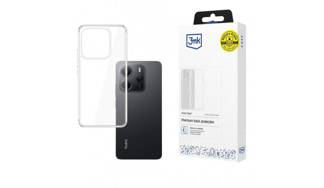 3mk Armor Case for Xiaomi Redmi Note 14 4G - transparent