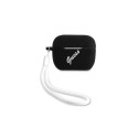 Guess GUACAPLSVSBW AirPods Pro cover black/white Silicone Vintage