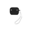 Guess GUACAPLSVSBW AirPods Pro cover black/white Silicone Vintage
