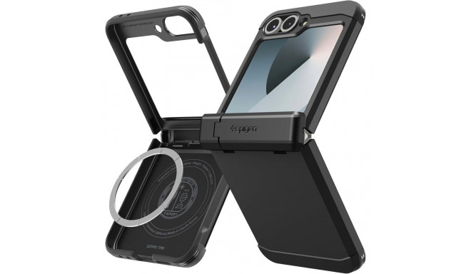 Spigen Tough Armor Pro Mag MagSafe Case for Samsung Galaxy Z Flip 6 / 7 FE - Black