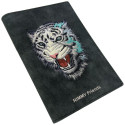 Nimmy Raptor Tiger Passport/Wallet Case - Dark Gray
