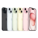 Apple iPhone 15 15,5 cm (6,1") kahe SIM-iga iOS 17 5G USB Type-C 256 GB kollane