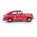 Pojazd prl warszawa m20 taxi wiśniowy