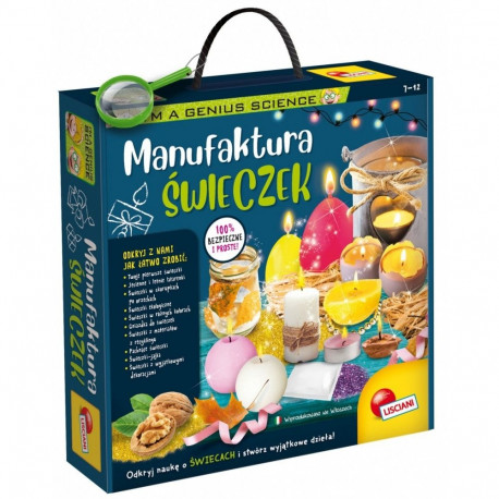 Zestaw naukowy im a genius manufaktura świeczek
