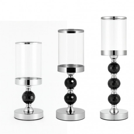 DA191B komplekt 3 küünlajalga must