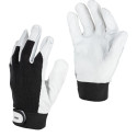Kitse nahast kindad mustad l273010p, kaart, "10",ce,lahti