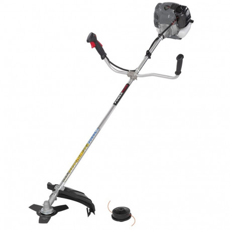 POWERPLUS POWEG8012 bensiinimootoriga võsalõikur rohu ja umbrohu lõikamiseks 42.7cc 1250W 430mm 2-ta