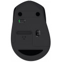 Logitech wireless mouse M330 Silent Plus, black