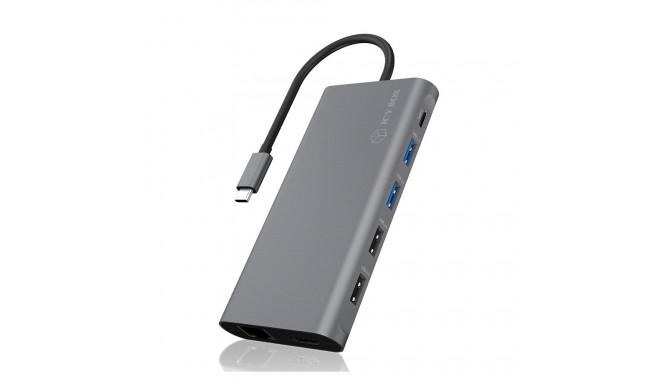 Icy Box DK4050-CPD USB-C jaam/replicaator (60718)
