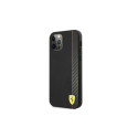 Ferrari FESAXHCP12LBK iPhone 12 Pro Max 6,7" must kõvakate On Track Carbon Stripe