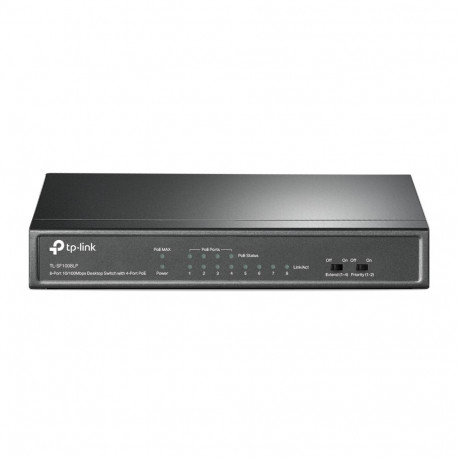 TP-LINK | Switch | TL-SF1008LP | Unmanaged | Desktop | 10/100 Mbps (RJ-45) ports quantity 8 | Power 