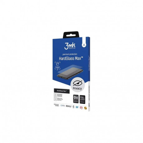 3MK HardGlass Max Privacy iPhone 15 Pro Max 6.7" black, Fullscreen Glass