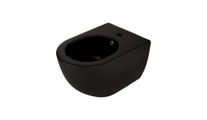 PEONIA BIDET. NERO. WALL MOUNTED