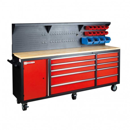 Holzmann töölaud WEWA2130 ratastel