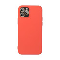 SILICONE case for IPHONE 17 peach