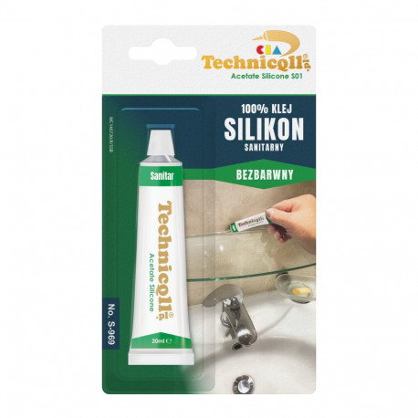 Sanitaarsilikoon värvitu Technicqll 20ml