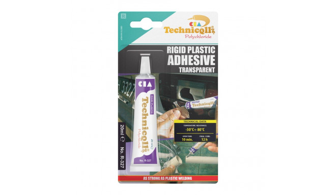 Plastikuliim jäigale plastikule Technicqll 20ml