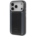 Audi A6 Synthetic Leather MagSafe Case for iPhone 17 Pro - Black