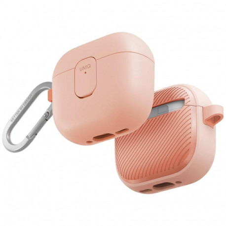 Uniq Clyde Lock Case for AirPods 4 - Pink