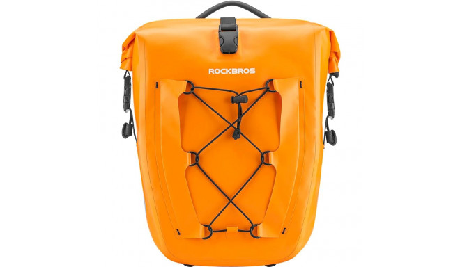 Rockbros 30140022003 waterproof bicycle bag for trunk - orange