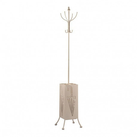 Coat rack Gift Decor J7210097-CREAM J7210097-CREAM Cream Metal 34 x 188 x 34 cm Umbrella stand