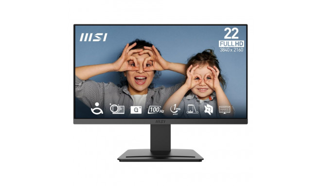 MSI PRO MP223 E2 arvutimonitor 54.5 cm (21.4") 1920 x 1080 pikslit Full HD LED must