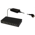 PULSAR SG108 võrgulüliti gigabit ethernet (10/100/1000) power over ethernet (PoE) must