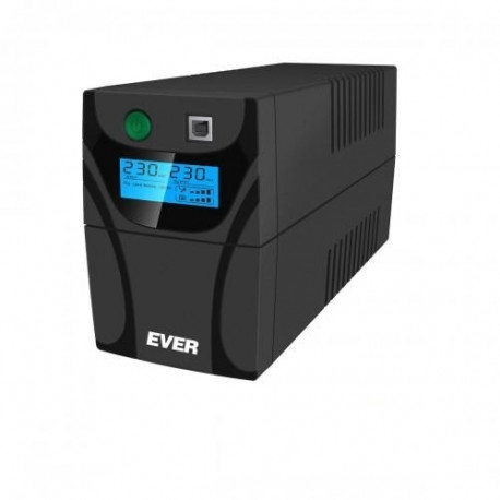 Ever EASYLINE 850 AVR USB line-interactive 0.85 kVA 480 W 2 AC pistikupesa