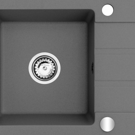 ühekausiline valam koos nõudekuivatuspinnaga Maidsinks Promo 62x44 1B 1D