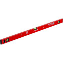 Alumiiniumlood, 3 libelli, freesitud, täpsus 0,5mm/m, 100cm, Proline HD