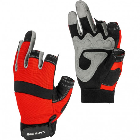 töökindad ilma 3 sõrmeta l281208p, kaart, "8", ce, lahti