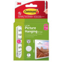 3M Command Strips Large 4pcs, white